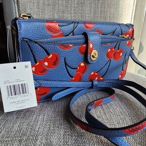 Noa Pop Up Messenger With Cherry Print
